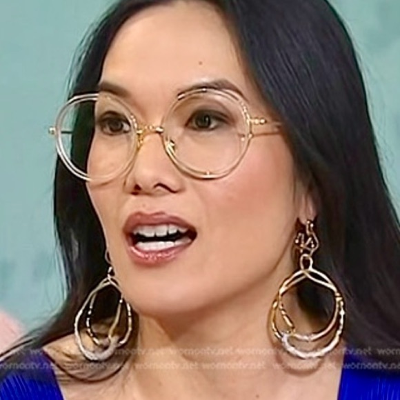 Alexis Bittar Solanales Twisted Drop Hoop Earrings - Picture 8 of 8